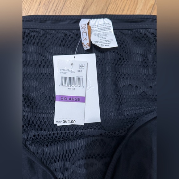 BECCA by Rebecca Virtue Color Play Crochet Kennedy Hipster Bottoms - Picture 5 of 6